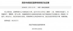 西安市閻良區國家稅務局地址電話路線
