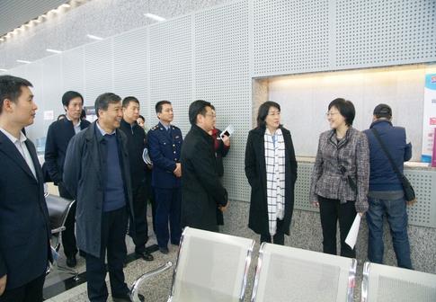 西安市李婧副市長到高新和浐灞工商注冊窗口進行調研